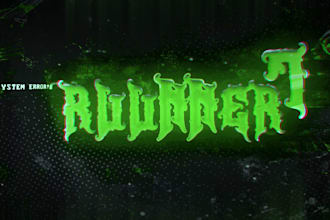 3d banner and avatar for social media