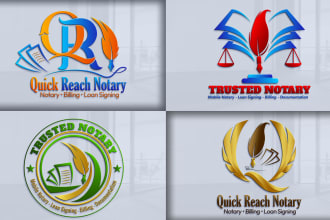 make outstanding notary, loan singing, billing, consultancy logo