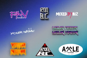 make a simplistic logo for your brand