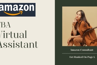 be your professional amazon fba virtual assistant
