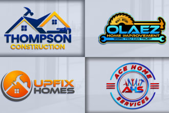 outstanding roofing, handyman, home repair, remodeling logo