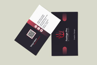 do minimalist, modern, creative and luxury business card design