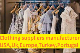 find best clothing manufacturer,suppliers in portugal worldwide