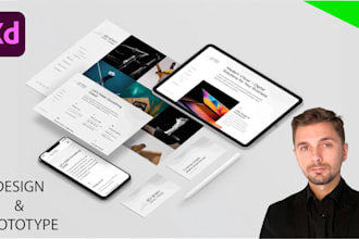design UX UI design for mobile app website or tablet