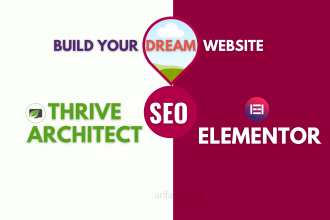 build SEO friendly website using thrive or elementor