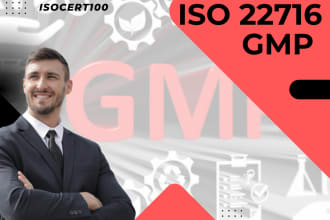 issue iso 22716 gmp, iso 27001, iso 20 000, iso 9001 and many others