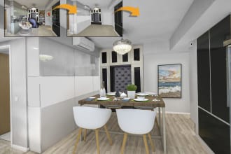 do virtual staging, virtual renovation for real estate