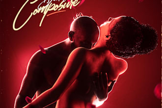 design a catchy 3d cover art for your song