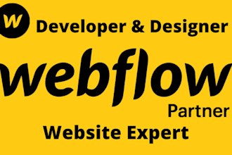 design responsive webflow website
