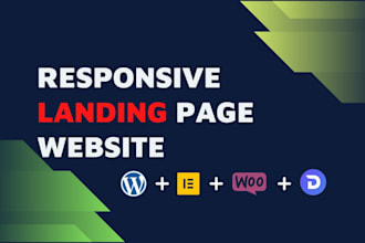create a  wordpress  landing sales, squeeze,   landing page