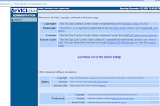 provide full dialler setup for running business campaign