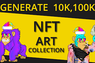 create a nft art collection