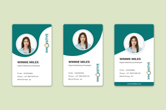 design id cards, id badges, lanyards, and identity cards