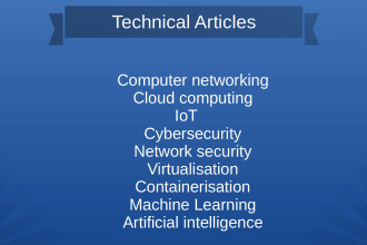 write cloud, networking, iot technical articles