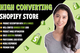create a high converting shopify dropshipping store