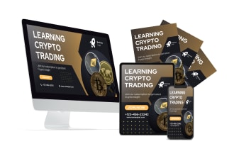 design 2d, 3d ecover bundle online course cover digital product mockup