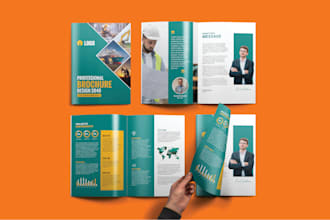 do company profile, brochure, annual report, white paper, booklet and PDF design