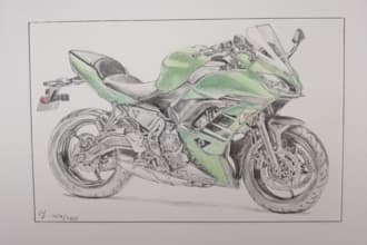 draw an simple object in pencil or color pencil drawing