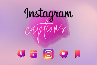 create instagram captions and hashtags for your posts