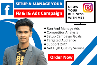 setup and audit facebook ads, instagram marketing, business manager, ad account