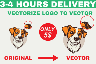 convert ai generated logo to vector, vectorize img to vector, vector tracin