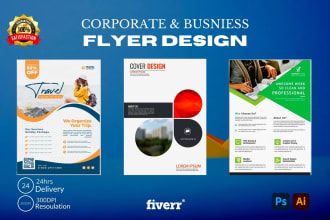 design modren flyer for your busniess