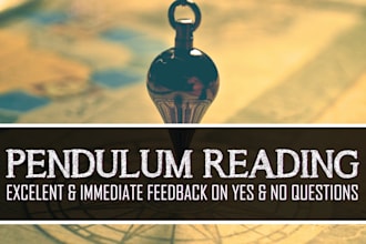 perform yes no pendulum reading within 24 hours