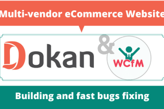 create woocommerce multi vendor marketplace with wcfm and dokan