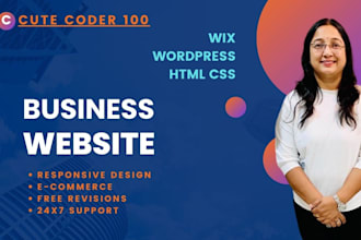 design business website in wix