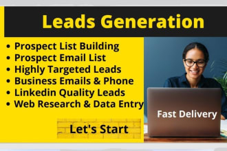 do b2b leads and emails list for blasting and cold email