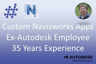 write you custom apps for navisworks