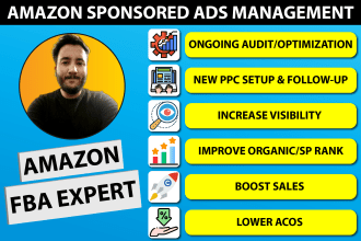 manage amazon ppc campaign, do ppc optimization and be your amazon ppc expert