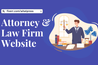 develop an elegant website for your law firm