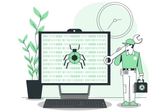 fix PHP, javascript,flutter, codeigniter bugs,error
