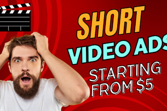 create facebook and instagram  video ads in 24 hours