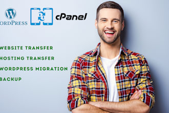 migrate wordpress website transfer hosting