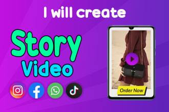 make story videos for instagram facebook whatsapp tiktok ads