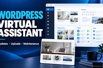 be your wordpress virtual assistant