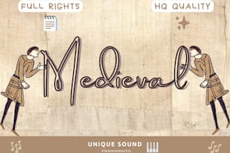 compose original medieval music for you