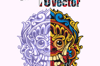 vectorize, redraw, trace, images