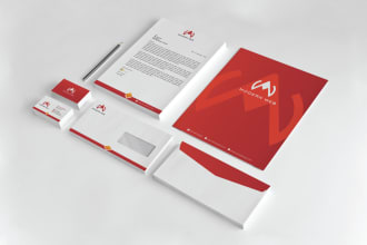 design business cards, envelops and folders