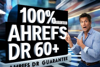 increase ahrefs domain rating DR 60 plus