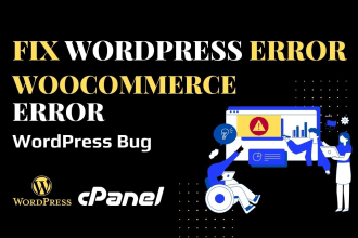 fix wordpress error, wordpress bug, and wordpress website woocommerce error