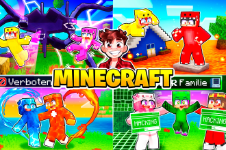 make a professional minecraft thumbnail