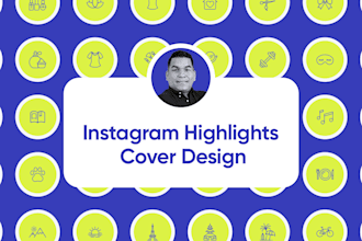 create instagram story highlight icons