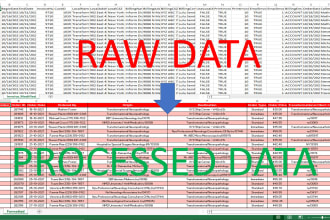 transform raw data into custom format output using excel vba macros
