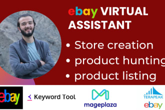 be your  ebay product lister and ebay   virtual assistant