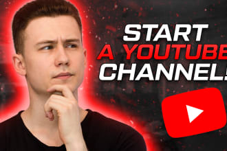 create a personalized strategy to start a youtube channel
