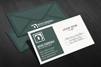 design OUTSTANDING business cards
