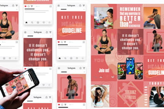 design canva instagram templates and posts